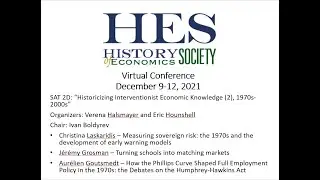 SAT 2D Historicizing Interventionist Economic Knowledge 2 1950s 1980s