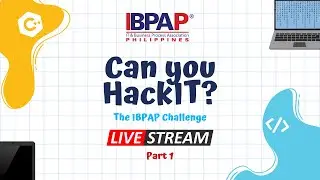 [PART 1] Can You HackIT? The IBPAP Challenge