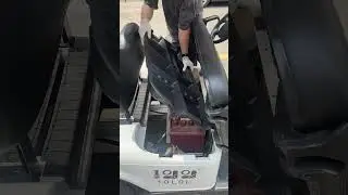Easy to Install !!!10L0L Golf Cart Under Seat Storage Tray for EZGO #golfcarts #golfaccessories