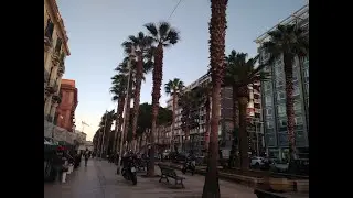 Walk in rain. Italy, Puglia, Lecce. 2K