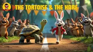 The Tortoise and the Hare | 3D Animated Cartoon Story for Kids | Fun Moral Story | Cartoonix