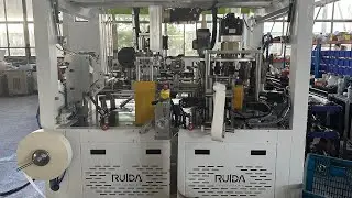 Ruida Half servo paper cup machine 180-210pcs/min for making 2.5-12oz cup size