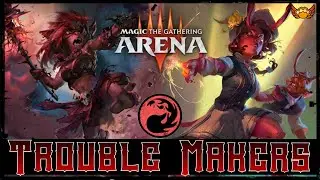 GOBLIN UP THOSE DEVILS | MTG Arena - Mono Red Devils + Goblins Aggro Burn New Capenna Standard Deck