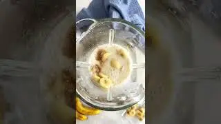 BANANEN-SHAKE selber machen 🍌 cremig & eiskalt (Milchshake Rezept)