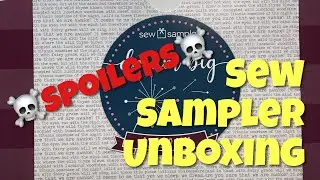 🙈SPOILERS🙈 - Fat Quarter Shop October 2021 Sew Sampler Unboxing