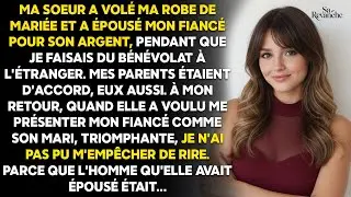 Ma sœur a volé ma robe de mariée et a épousé mon fiancé pour son argent - j’ai ri