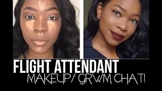 FLIGHT ATTENDANT MAKEUP FOR F2F & EVERYDAY!