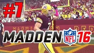 Madden 16 Career Mode - Part 7 - Nero vs Jameis! (Redskins vs Buccaneers, Week 7) [Xbox One 1080p]