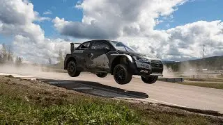 Johan Kristoffersson in action with the Audi S1 | FIA World RX Championship