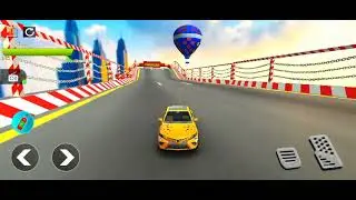 Mega Ramp Car Stunt : Car driving 2024 New update Top 1 Game pickup Hillux Driving Style
