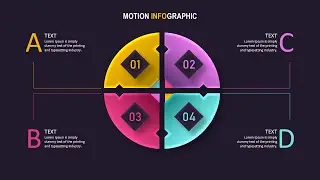 PowerPoint Slide Design Tutorial - 4 Step Infographic PowerPoint - Free Template