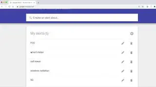 How to Set Google Alerts - 5GCrisis.com