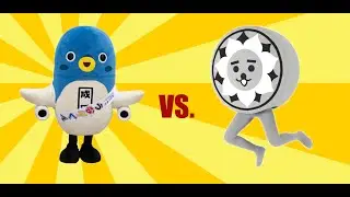 Japanese Mascots FIGHT! Unari-kun vs Nishiko-kun!