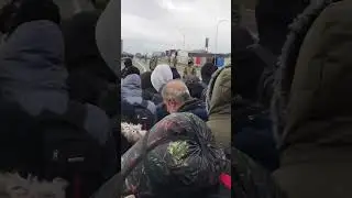 Так выглядит граница Белоруссии и Польши.