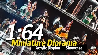 What a sweet 1/64 miniature diorama display box