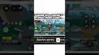 easy lightning combo for Mobile player #roblox #bloxfruits #combo #gaming