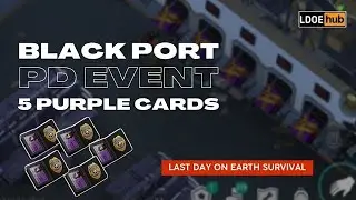 LAST DAY ON EARTH - Black Port P.D how to take purple cards in tutorial #games #viral