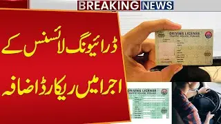 Record Increase in Driving License Issuance in Pakistan | Big Relief for Citizens | Public News