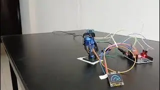 Arduino Radar Scanner with OLED Display and Servo Sweep Visualization