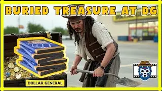 DOLLAR GENERAL BURRIED TREASURE - How I Bought A $100 Blu Ray for Just One Dollar $1
