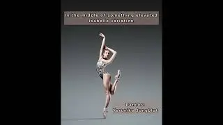Isabelle variation- in the middle of something elevated