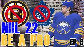 NHL 22 Be A Pro Episode 6!  Stanley Cup Playoffs! Round 1 and 2! Bruins Leafs!