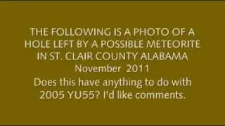 METEORITE IN ALABAMA