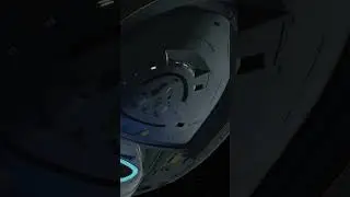 USS Voyager Flyby! #shorts #startrek #spaceship #flyby #fanfilm #scifi #voyager