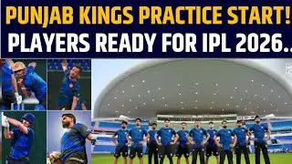 Punjab Kings Start Practicing for IPL 2026, Chahal,Prabhsimran Singh Join the PBKS Camp for Practice