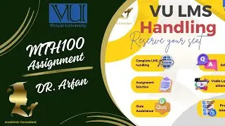 MTH100 Assignment 1 Solution | Fall Semester 2024 | Dr Muhammad Arfan Ali