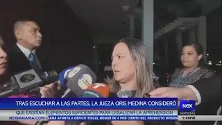 Jueza Oris Medina considera legal aprehensión del exvicepresidente Carrizo