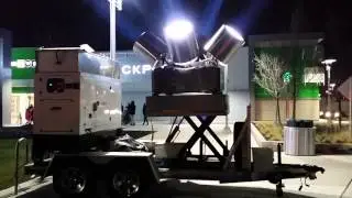 www.BatLights.com searchlight spotlight rental skytracker 4 hollywood beam @ Toronto Premium Outlets