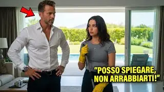 FIGLIA DELLA DONNA DELLE PULIZIE È ANDATA AL LAVORO AL POSTO SUO E HA COLPITO MILIONARIO CON LA SUA…