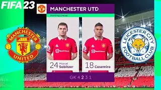 Manchester United vs Leicester City - Premier League Game - PS5&trade; Full Gameplay