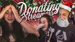 CS:GO - XMAS Donating to Streamers!