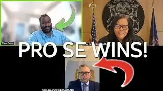 pro se BICH SLAPS lawyer with MSD and WINS!