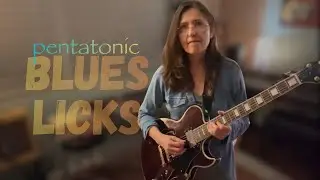 Pentatonic Blues Ideas :|: Quist Backing Track :|: Active Melody Challenge