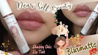 Blurmatte in Penny by Dear Self Beauty| Shabby Chic Lip Tint| Lip Swatch| MLBB