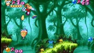 Rayman Gold (designer) Level 3/24 Junglemania walkthrough