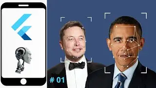 Flutter Face Detection Camera using ML Kit Google ML Vision Machine Learning Kit Tutorial 01