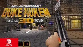 Duke Nukem 3D 20th Anniversary World tour Nintendo Switch Gameplay