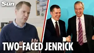 Jenrick BASHES Farage months before switching to reform | Sun Exclusive Interview