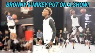 Bronny James Brings Out The JELLY! Bronny & Mikey Williams GO CRAZY 🍇