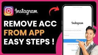 How to Remove an Instagram Account from Your iPhone App !
