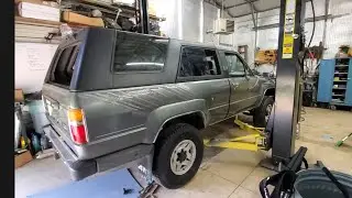 1987 4Runner Part 8 Rear Leaf Spring Repair Wheel Paint & First Drive