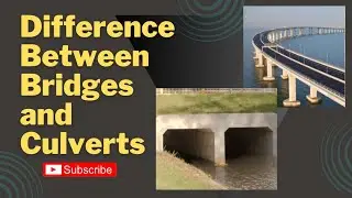 Difference Between Bridge and Culvert | Civil Engineering Explained in Hindi-English