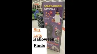 Big Lots Halloween Finds 2021 // #shorts // 🎃😊🎃 //  Fall Hunting