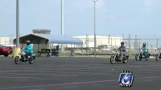 Local motorcycle club holds safety event