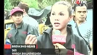 Wawancara Live Di TV ONE Terkait Longsor Banjarnegara Lama-Lama Jadi Pusing