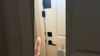Family safety door lock! Reinforced, inside ONLY and child safe. Link in description.